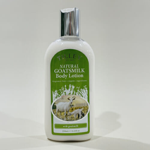 Goats Milk Body Lotion image. Organic ingredients sourced directly from Australian farms. Ideal for dry sensitive skin Online or Ph 51744888