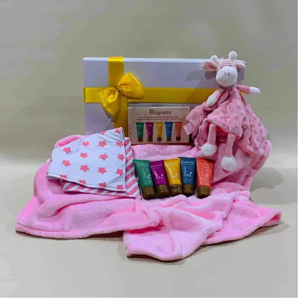 New Baby Hampers will delight new parents with our gorgeous new baby hampers, filled with a selection of beautiful gift items
