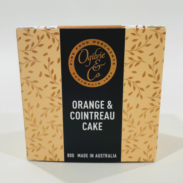 Orange and Cointreau Cake 80g image. Orange Cointreau Cake packed full of oranges with a splash of Cointreau. Online or Phone 03-5174-4888