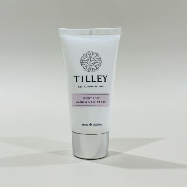 Peony rose deluxe hand and nail cream 45ml image. Enchantingly sweet aroma with herbaceous Delivering Australia wide. Online or Ph 03 51744888