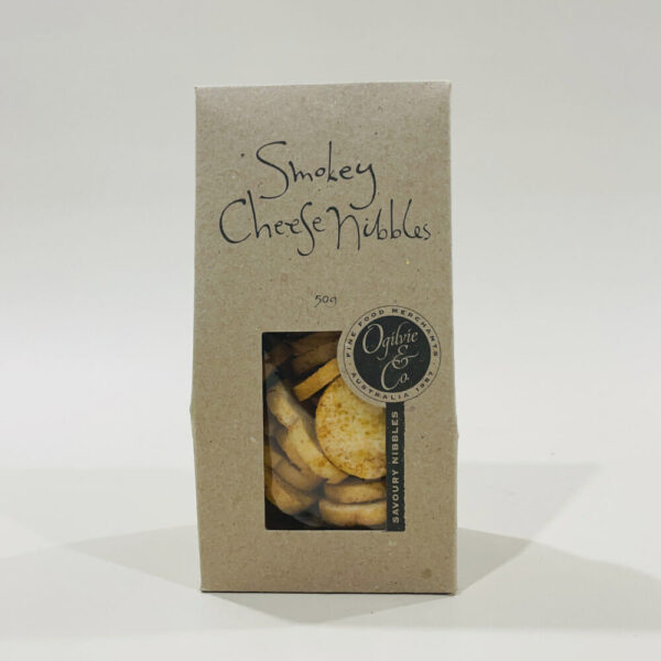 Smokey Cheese Nibbles 50g image. Moorish Premium Savoury Nibbles crunchy mini toasts, for grazing antipasto platters.