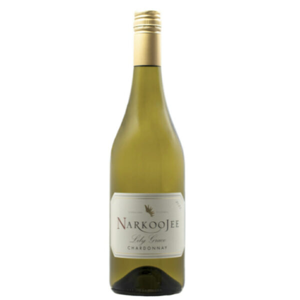 Narkoojee 2021 Lily Grace Chardonnay image. Matured in French oak barriques to introduce a note of subtle complexity to the varietal fruit.