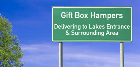 Gift Hampers Delivery Lakes Entrance Victoria. Gift Box Hampers have gifts for all occasions. Buy Now Online or Phone 03-5174-4888
