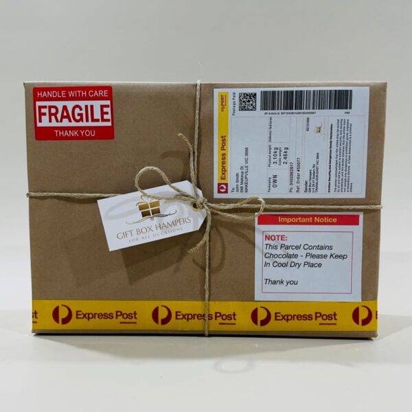 Ready To Send image. All our Gift Box Hampers are arranged for delivery Monday to Friday between 9am and 5pm.